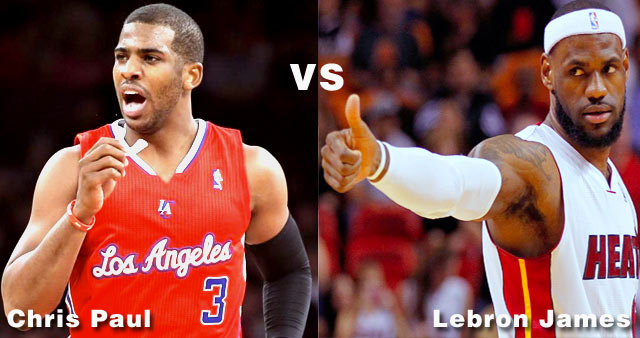 NBA Chris Paul vs Lebron James