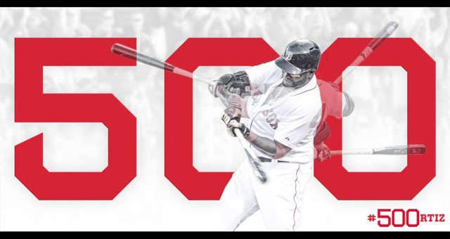 DAVID ORTIZ 500 CUADRANGULARES