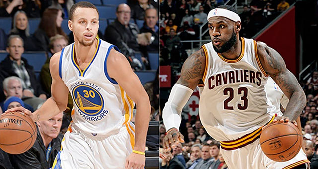 lebron james y stephen curry