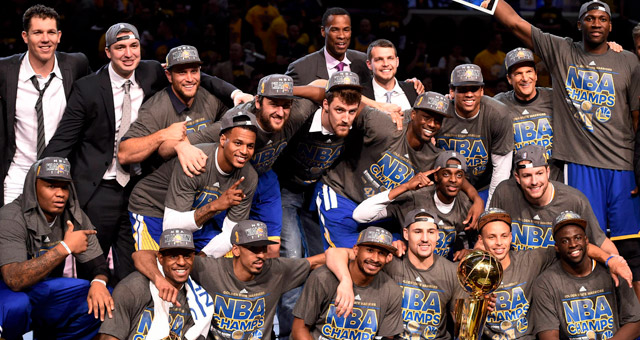 WARRIORS CAMPEONES NBA