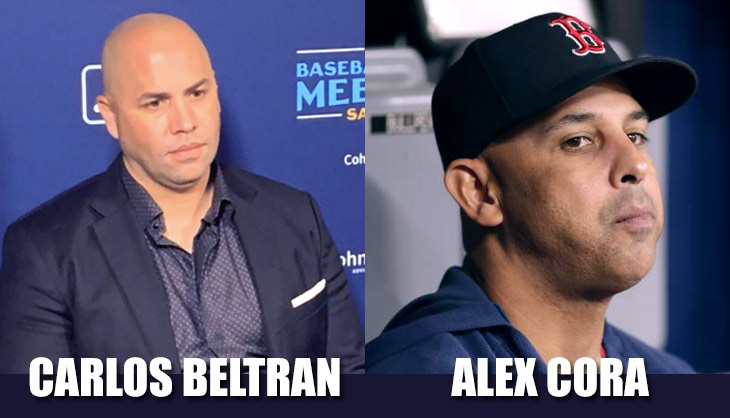 CARLOS BELTRAN Y ALEX CORA