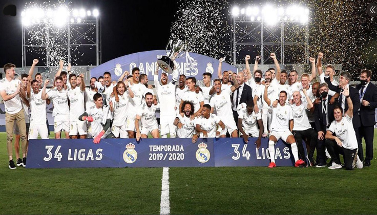 REAL MADRID CAMPEÓN DE LA LIGA ESPAÑOLA. - Deporte y Vida