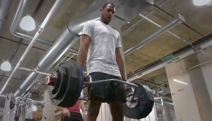 AL HORFORD EN EL GIMNASIO